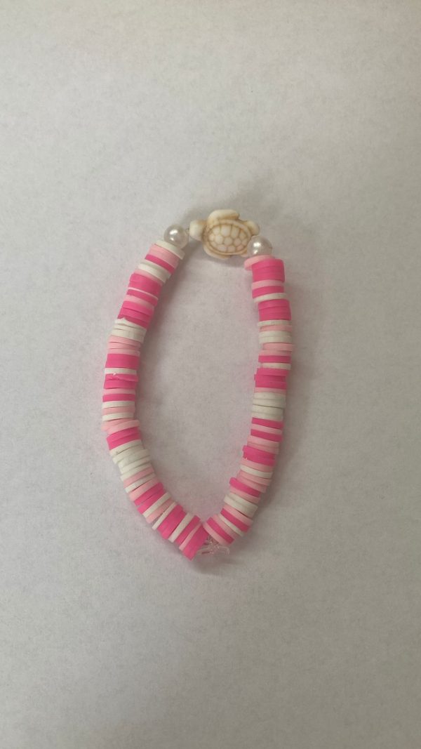 Pink Turtle bracelet